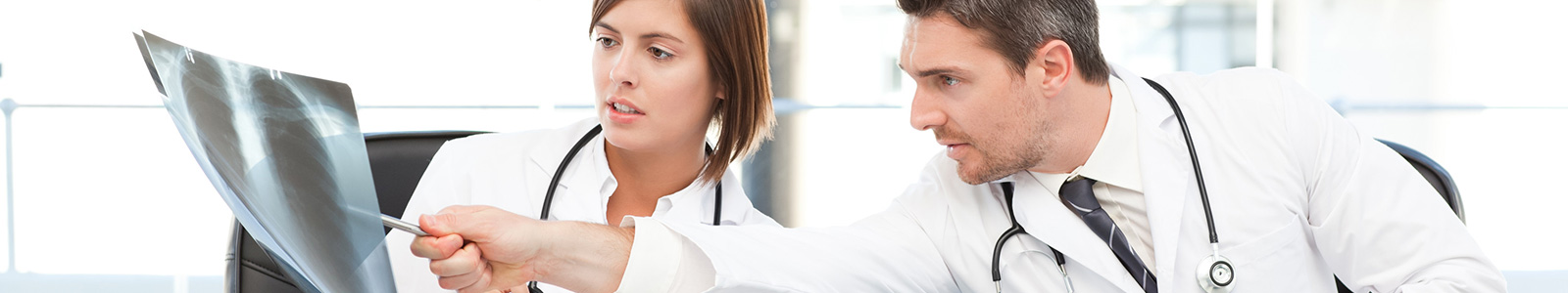 Practice nurse at reception